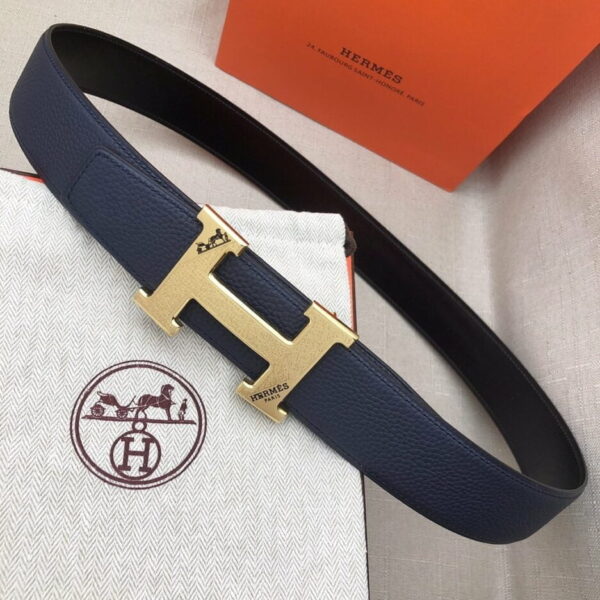 1:1 Replica Hermes H Belt Buckle & Reversible Black For Women, Women Belt