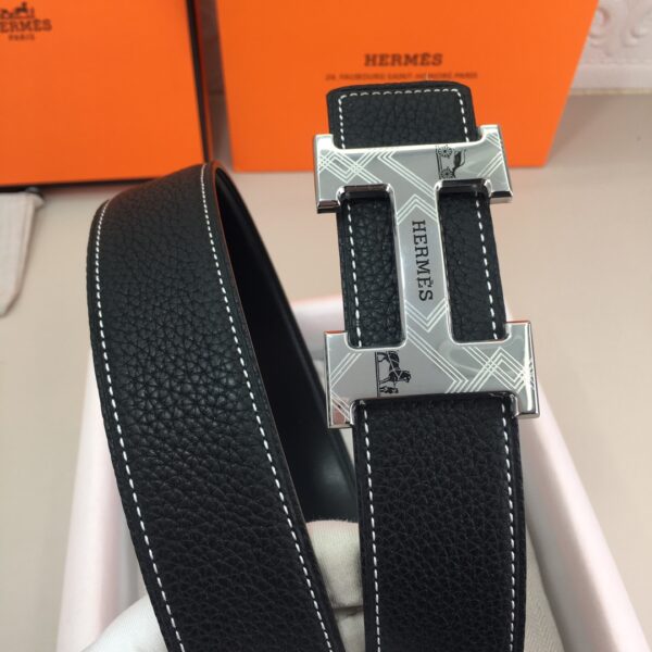 1:1 Replica Hermes H Belt Buckle & Reversible Black For Women, Women Belt