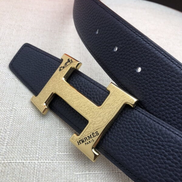 1:1 Replica Hermes H Belt Buckle & Reversible Black For Women, Women Belt