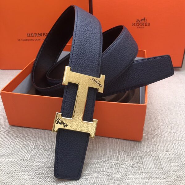 1:1 Replica Hermes H Belt Buckle & Reversible Black For Women, Women Belt