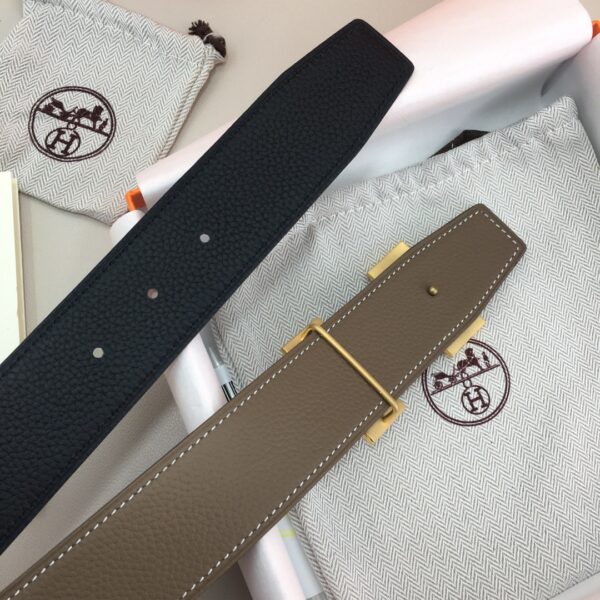 1:1 Replica Hermes H Belt Buckle & Reversible Black For Women, Women Belt