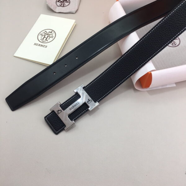 1:1 Replica Hermes H Belt Buckle & Reversible Black For Women, Women Belt