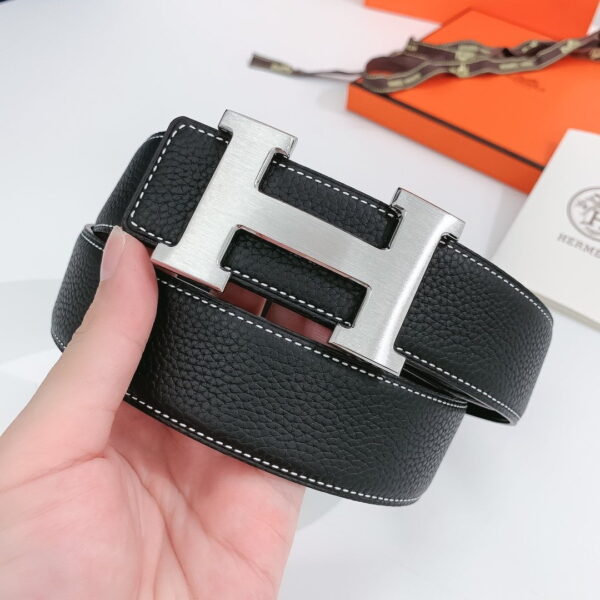 1:1 Replica Hermes H Belt Buckle & Reversible Black For Women, Women Belt