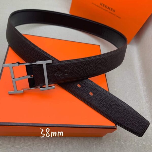 1:1 Replica Hermes H Belt Buckle & Reversible Black For Women, Women Belt