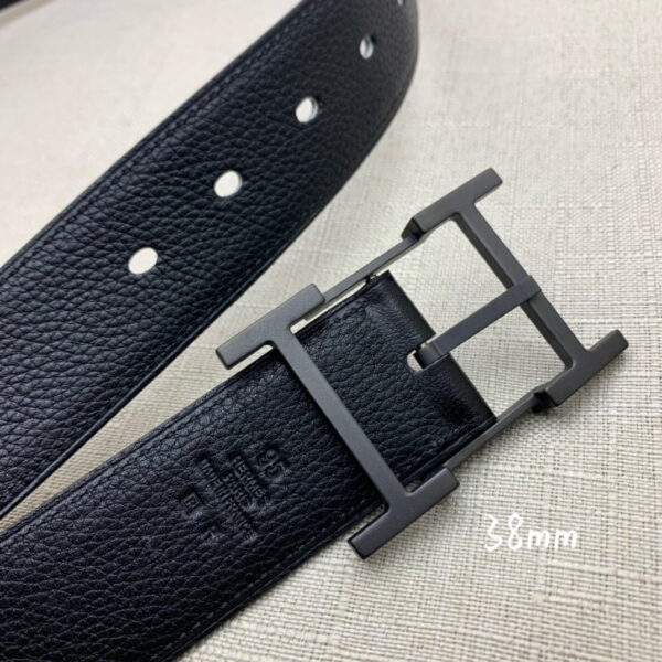 1:1 Replica Hermes H Belt Buckle & Reversible Black For Women, Women Belt