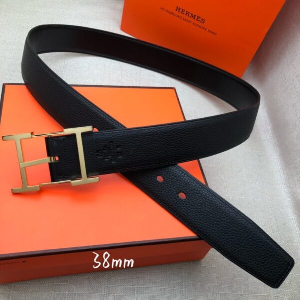 1:1 Replica Hermes H Belt Buckle & Reversible Black For Women, Women Belt