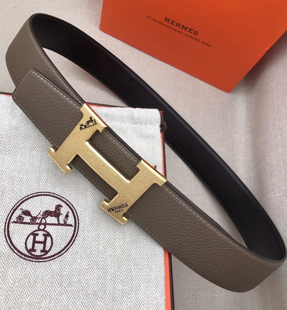 1:1 Replica Hermes H Belt Buckle & Reversible Black For Women, Women Belt