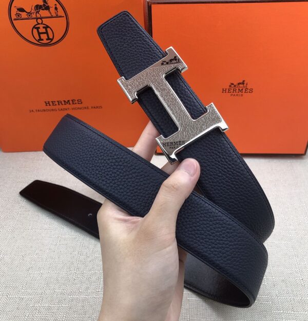 1:1 Replica Hermes H Belt Buckle & Reversible Blue For Women, Women Belt