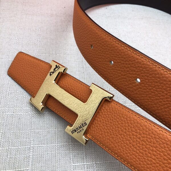 1:1 Replica Hermes H Belt Buckle & Reversible Brown For Women, Women Belt