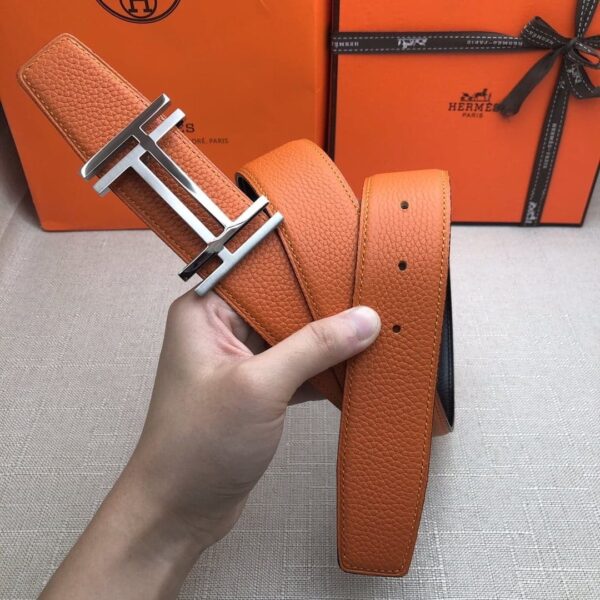 1:1 Replica Hermes H Belt Buckle & Reversible Brown For Women, Women Belt