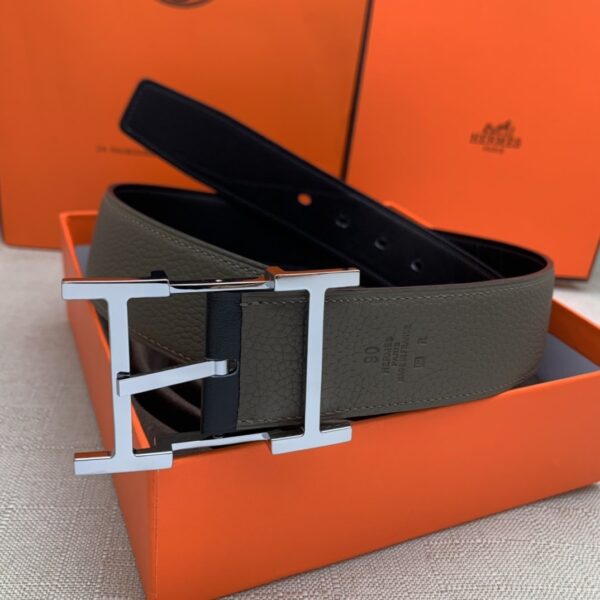 1:1 Replica Hermes H Belt Buckle & Reversible Brown For Women, Women Belt