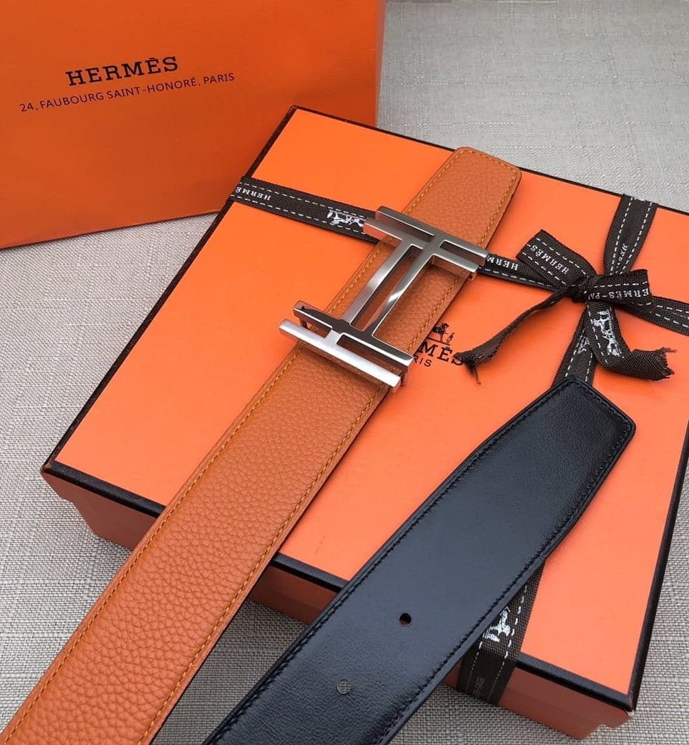 1:1 Replica Hermes H Belt Buckle & Reversible Brown For Women, Women Belt