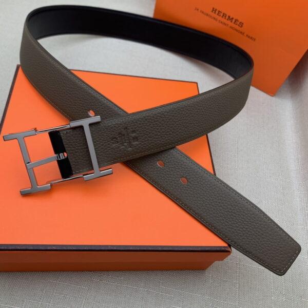 1:1 Replica Hermes H Belt Buckle & Reversible Brown For Women, Women Belt