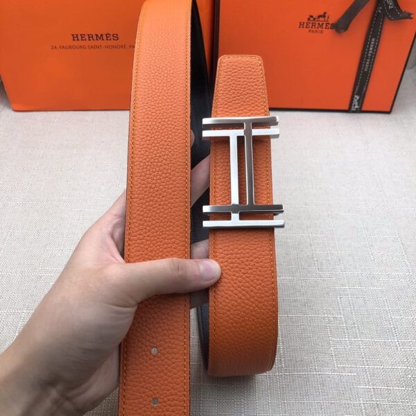 1:1 Replica Hermes H Belt Buckle & Reversible Brown For Women, Women Belt