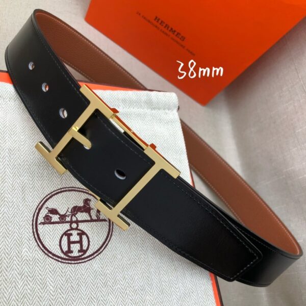 1:1 Replica Hermes H Belt Buckle & Reversible Brown For Women, Women Belt