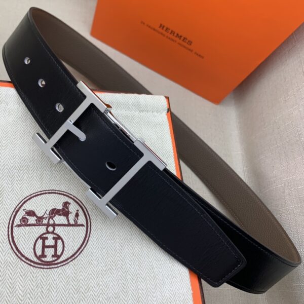 1:1 Replica Hermes H Belt Buckle & Reversible Brown For Women, Women Belt