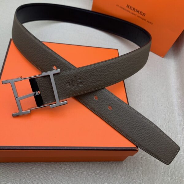 1:1 Replica Hermes H Belt Buckle & Reversible Brown For Women, Women Belt