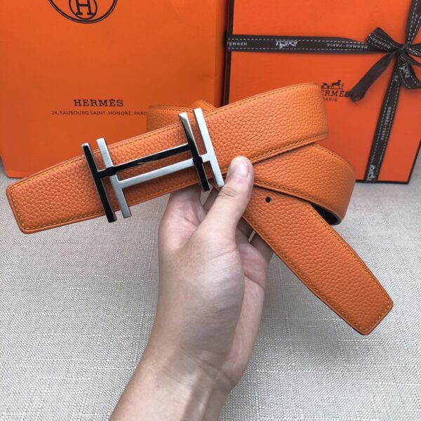 1:1 Replica Hermes H Belt Buckle & Reversible Brown For Women, Women Belt