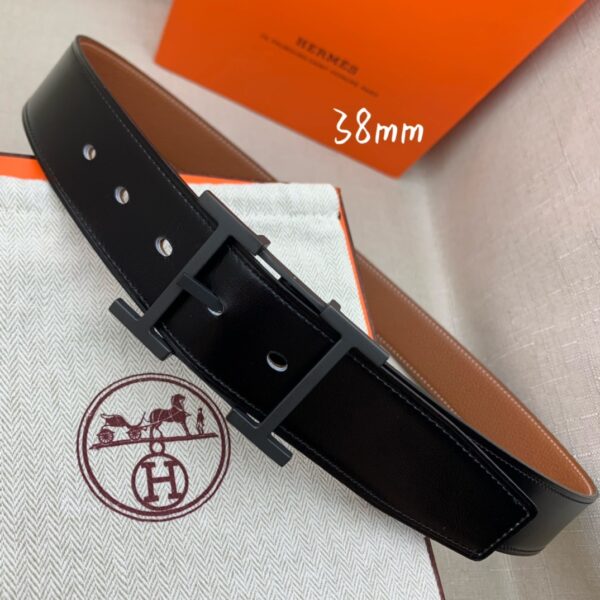 1:1 Replica Hermes H Belt Buckle & Reversible Brown For Women, Women Belt