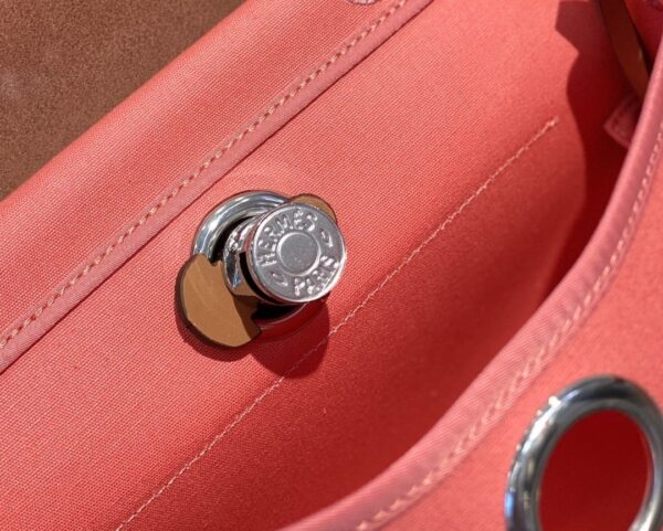 1:1 Replica Hermes Herbag Zip Bag Pink, Silver Toned Hardware Bag For Women, Women's Handbags, Shoulder Bags 12.2in/31cm
