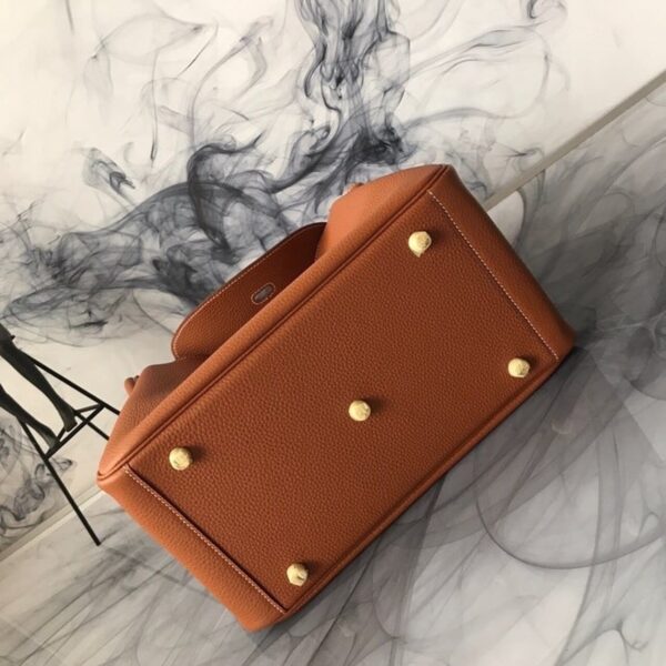 1:1 Replica Hermes Lindy Clemence Bag Bronze For Women, Women’s Handbags, Shoulder And Crossbody Bags 10.2in/26cm