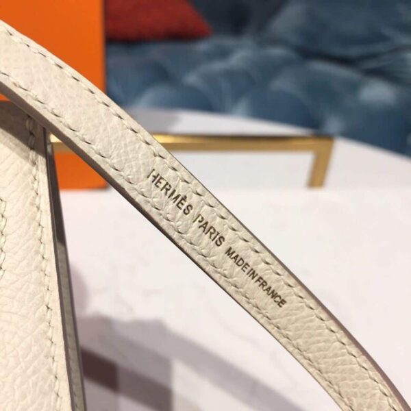 1:1 Replica Hermes Mini Kelly Craie For Women Gold-Toned Hardware 7.5in/19cm