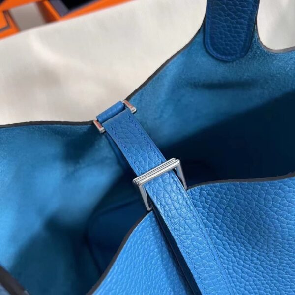 1:1 Replica Hermes Picotin Lock 18 Lime Clemence Yellow/Green/Red/Blue/Light Green/Light Purple/Pink For Women 19cm / 7.5in