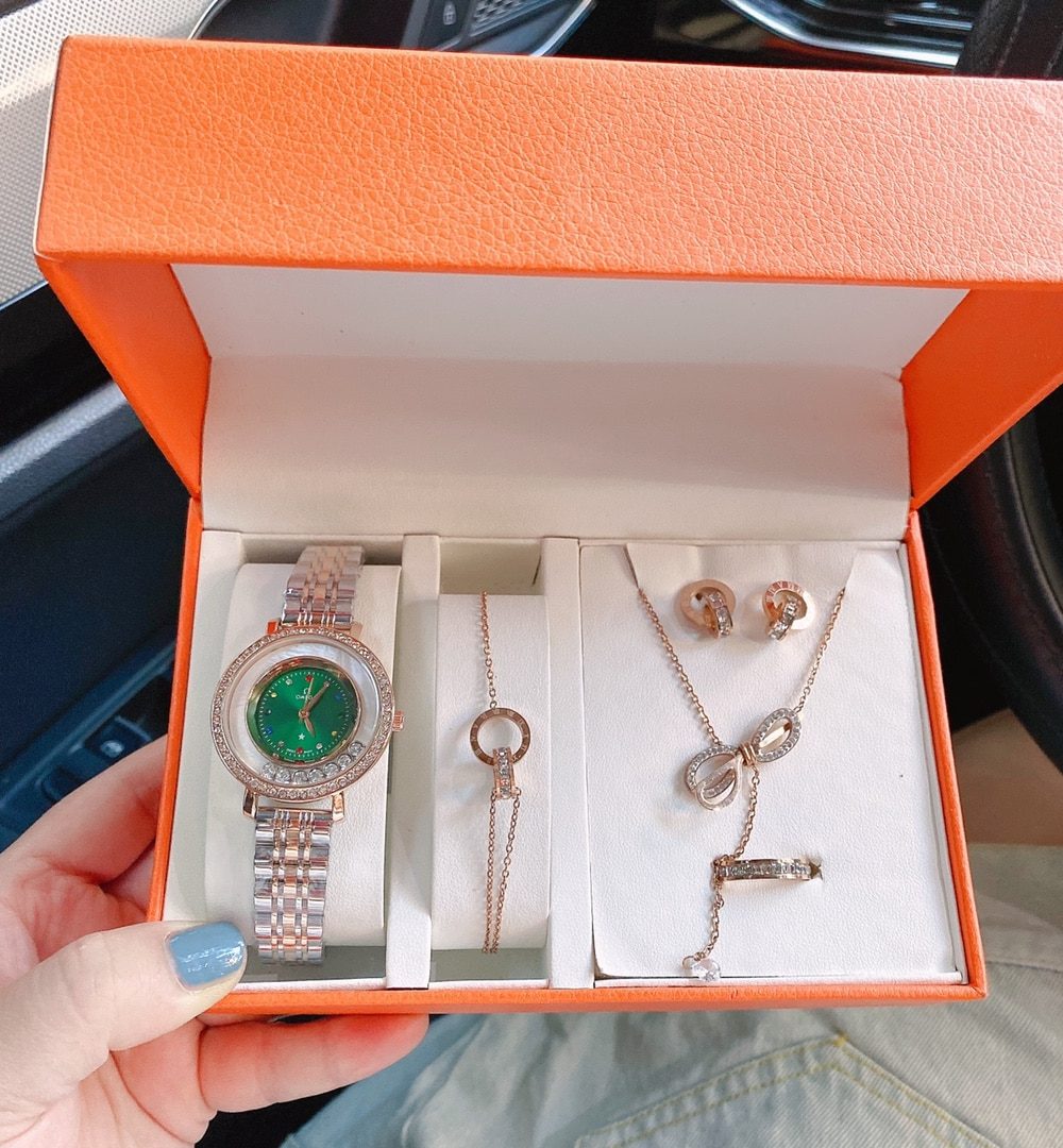 JB001 - Watch And Jewelry Box