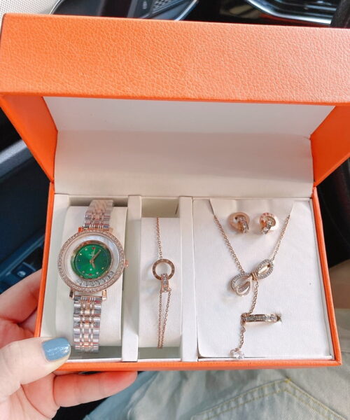 JB001 - Watch And Jewelry Box