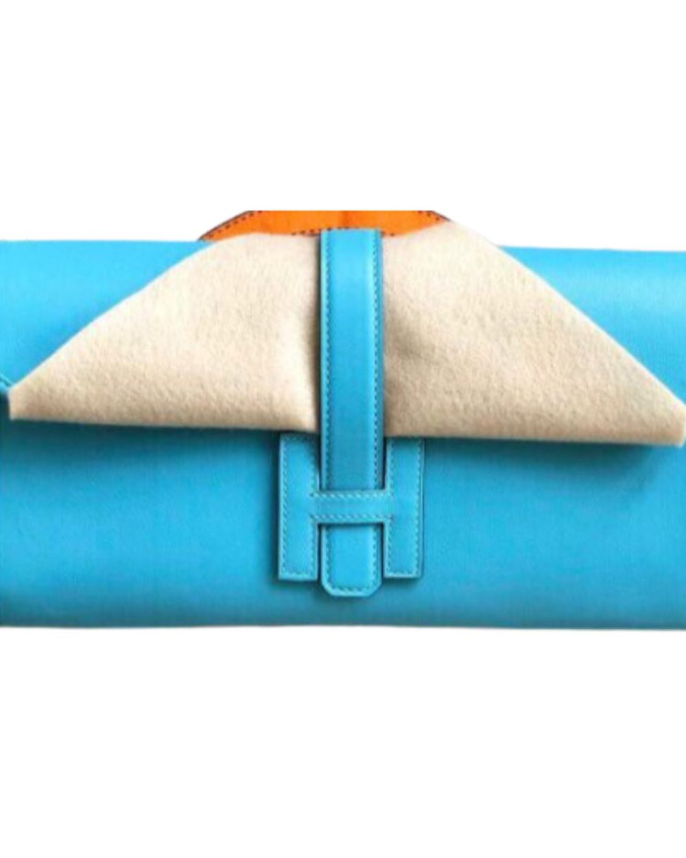 1:1 Replica Jige Elan 29 Clutch Wallet Blue/Light Blue/White/Orange/Purple 29cm/11.4in