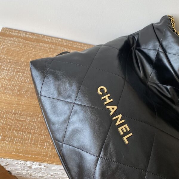 [REP 1:1] Large 22 Backpack Black/White For Women 19.9in / 51cm AS3313