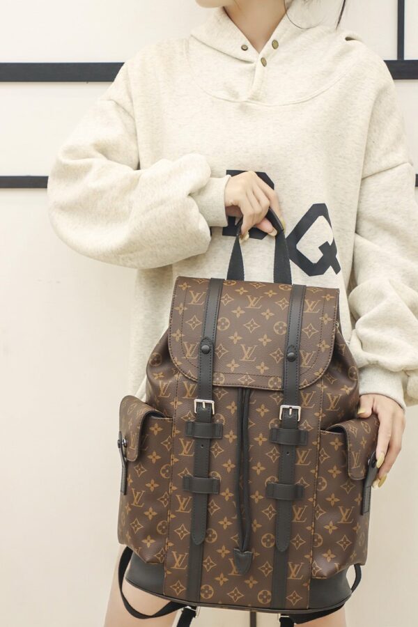 LC716 – Louis Vuitton 𝐂𝐇𝐑𝐈𝐒𝐓𝐎𝐏𝐇𝐄𝐑 N43735 Top Quality
