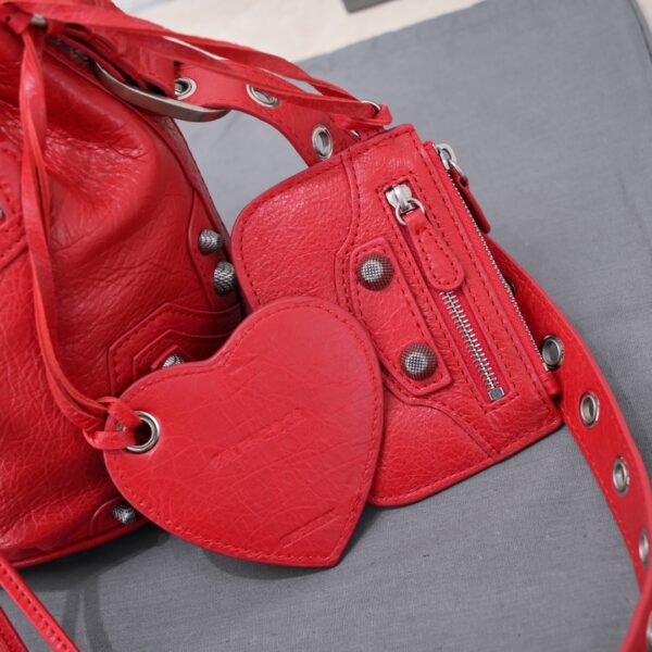 Le Cagole Xs Bucket Bag Purple/Pink/Red/Blue/Green For Women 7.8in/20 cm