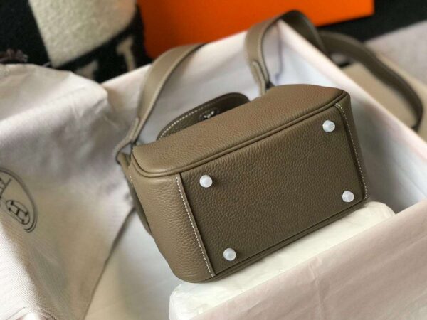 1:1 Replica Lindy Mini Black/Dark Green For Women 19cm / 7.4in