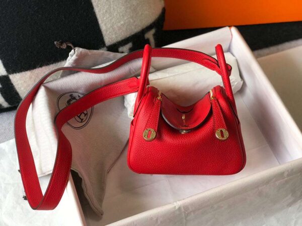 1:1 Replica Lindy Mini White/Burgundy/Green/Red/Yellow For Women 19cm / 7.4in