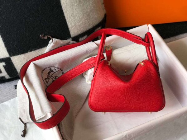 1:1 Replica Lindy Mini White/Burgundy/Green/Red/Yellow For Women 19cm / 7.4in