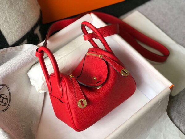 1:1 Replica Lindy Mini White/Burgundy/Green/Red/Yellow For Women 19cm / 7.4in