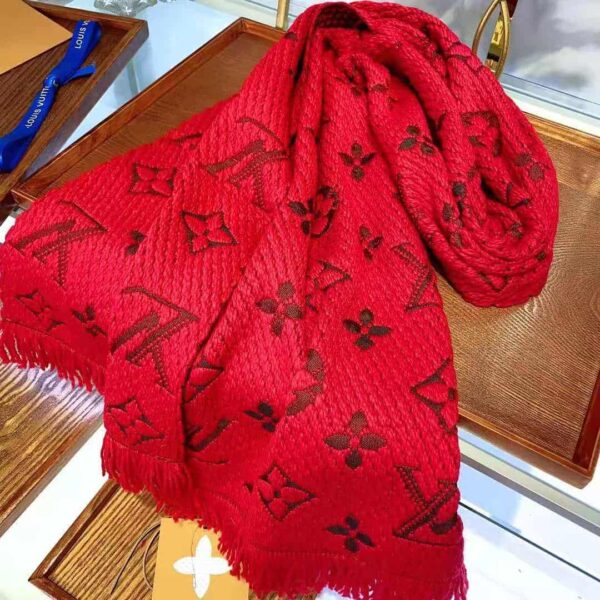 Logomania Scarf Red For Women M72432 