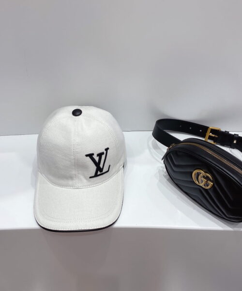 Louis Vuitton Be My Cap White LV Cap