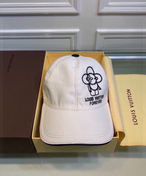 Louis Vuitton Be My Cap White LV Cap