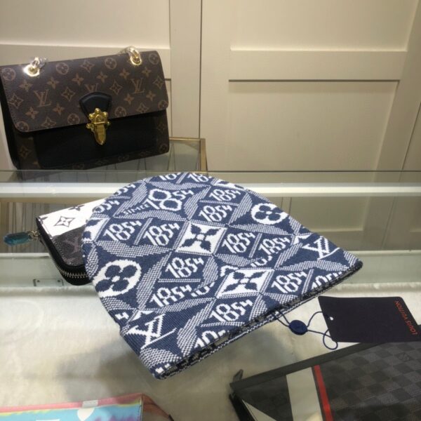 Louis Vuitton Beanie In Blue LV Headwear