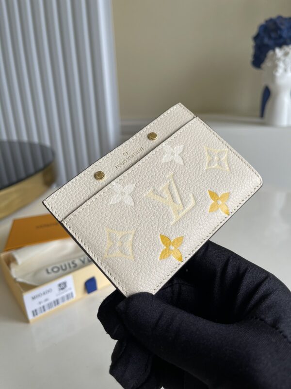 1:1 Replica Louis Vuitton Card Holder Monogram Empreinte For Women, Women's Wallet 4.3in/11cm LV