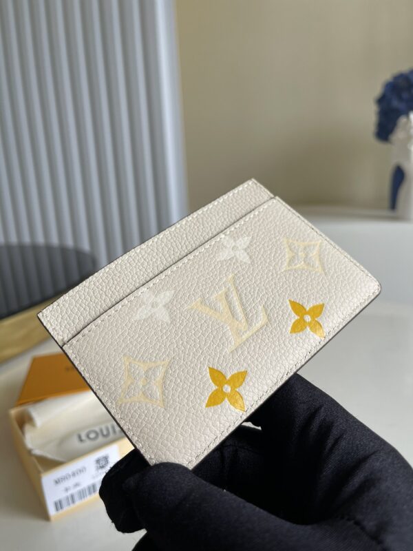 1:1 Replica Louis Vuitton Card Holder Monogram Empreinte For Women, Women's Wallet 4.3in/11cm LV