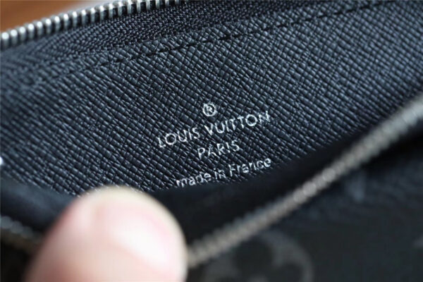 1:1 Replica Louis Vuitton Card Holder Recto Verso Monogram Eclipse For Women, Women's Wallets 5.1in/13cm LV