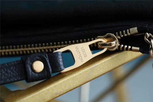 1:1 Replica Louis Vuitton Card Holder Recto Verso Monogram Empreinte Black For Women, Women's Wallets 5.1in/13cm LV M69421