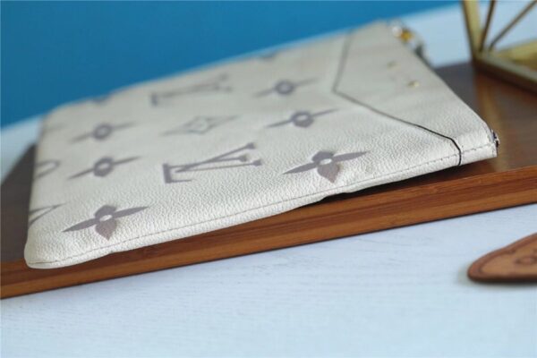 1:1 Replica Louis Vuitton Clea Wallet Monogram Empreinte Black For Women, Women's Wallets 11.7in/29.5cm LV M80174