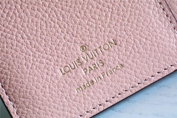 1:1 Replica Louis Vuitton Clea Wallet Monogram Empreinte Light Pink For Women, Women's Wallets 1.3in/11cm LV