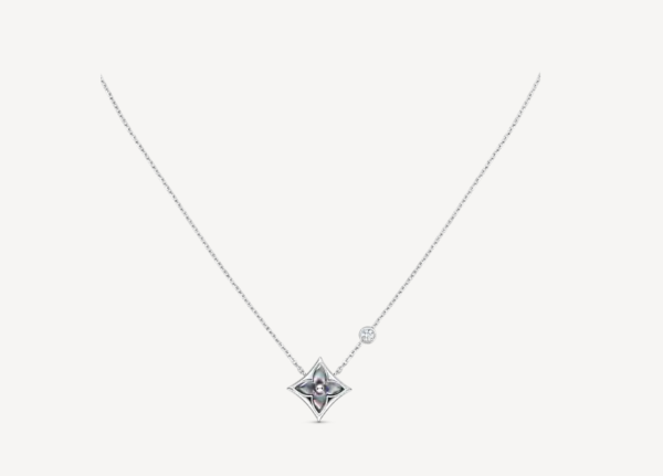 Louis vuitton Color Blosssom XL Medallion, White Gold