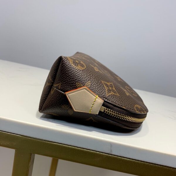 1:1 Replica Louis Vuitton Cosmetic Pouch PM Monogram Canvas For Women, Women's Bags 7.5in/19cm LV M47515