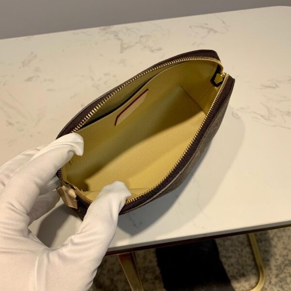 1:1 Replica Louis Vuitton Cosmetic Pouch PM Monogram Canvas For Women, Women's Bags 7.5in/19cm LV M47515
